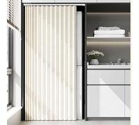 HLTQL Tendina sottolavello Bagno,Tenda da Cucina Corta,Tenda Corta per Finestra,per Armadio da Cucina,Armadio,Bagno,Mobile Lavatrice,scaffale(010,W80/H170)
