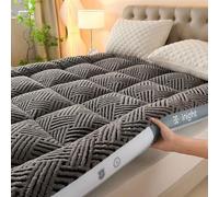 HLTQL Topper Materasso Matrimoniale Materasso da Pavimento Matrimoniale Strato Extra di Comfort per Il Tuo Materasso(2,120x200cm)