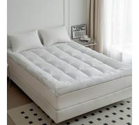 HLTQL Topper Materasso Matrimoniale Materasso da Pavimento Matrimoniale Strato Extra di Comfort per Il Tuo Materasso(2,90x190cm)