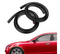 HLTTXS 2 Pezzi Listello Passaruota per Smart 451 Brabus Smart 453, Razzi Parafango Dell'Auto Parafanghi Allargati, Rivestimento per Passaruota per Auto,A/Black