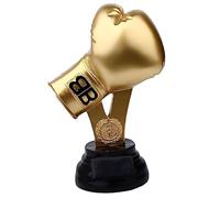 HLUONGTN Trofei con Guantone da Pugilato con Incisione Personalizzata Trofeo Di Boxe Coppe Premio in Resina/D