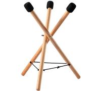 HLURU - Supporto per Tongue Drum & Handpan faggio, misura piccola