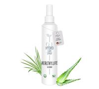HLV - Idratante Leave-In Conditioner - Lacca idratante per capelli con aloe vera e erba di mare, anti-crespa, lucentezza, cura dei capelli da donna e da uomo, facilita la pettinabilità e scioglie i