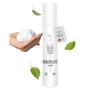 HLV - Schiuma volumetrica per una forte tenuta e una maggiore pienezza - Schiuma vegana per capelli fini - Schiuma per volume e asciugacapelli, ricci in schiuma per capelli (Velvet Mousse Strong 200