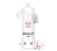 HLV - Shampoo di protezione dai colori 1 l per capelli striati, colorati e tonici, con cheratina e magnolia, vegano, shampoo colorato, shampoo delicato, shampoo per la cura dei capelli da donna e da