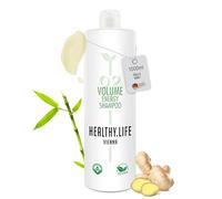 HLV - Volume Shampoo 1L con vitamina B5 e bambù - Shampoo per capelli delicati e fini - Rafforza i capelli e libera dai residui - Cura dei capelli per uomo e donna (Volume Energy 1L)