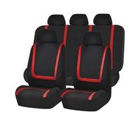HLWXMDZ Accessori Auto Copertura Di Sede Dell'automobile Di Sede Per Citroen C2 C3 Per Aircross C4 Per CACTUS 2012 Ds4 Ds5 Per Saxo Per Xsara (Red)