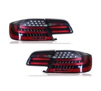HLWXMDZ Coppia di Fanali Posteriori A LED per B&MW Serie 3 M3 E92 330i 335i M3 2005-2012 Indicatori di Direzione Posteriori Stile Auto Gruppo Ottico Posteriore(4PCS Smoke)