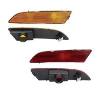 HLWXMDZ Fari Posteriori Auto for Chrysler for Crossfire 2004-2008 Turn Signal Light No Bulb Car Front/Rear Bumper Side Marker Light Housing Shells Gruppo Ottico Posteriore(2PC Front Yellow Len)