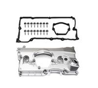 HLWXMDZ Guarnizione Coperchio per B&MW E46 316i 318i N42 N46 X3 E83 Z4 E85 2.0i 11127526671 11127568582 Coperchio Motore in Alluminio Coperchio Valvole Testata Coperchio Valvola Motore