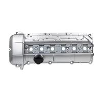 HLWXMDZ Guarnizione Coperchio per B&MW M54 E36/E39/E46/X5 323i/325i/330i/Z8 3.0i 11121437395 11121432928 Kit Coprivalvole in Alluminio Coperchio Valvola Motore