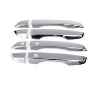 HLWXMDZ Per Civic 10a Generazione 2016 2017 2018 2019 Set Da 8 Pezzi Con 4 Coperture Per Maniglie Esterne Delle Portiere E Sistema Accesso Senza Chiave Maniglie Esterne Porte(Chrome)