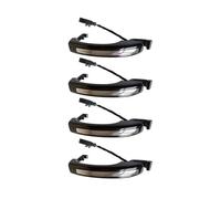 HLWXMDZ Per Q7 2007-2015 4L0837205A 4L0837205B 4 Pezzi Nero/Cromo Sensore Intelligente Maniglia Esterna Porta Pulsante Induttivo Maniglie Esterne Porte(Black Chroem)