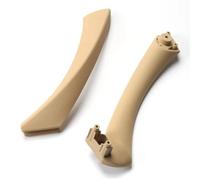 HLWXMDZ Per Serie 3 E90 E91 318 320 325 328 330 335 Porte Interne Pannello Maniglia Barra Tirare Trim Copertura Maniglie Per Porte Interne (Beige-Set-Left)