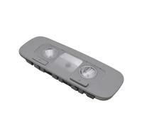 HLWXMDZ Per VW Per Golf Per GTI MK5 Per Passat Per Jetta Per CC Nero Grigio Beige Lampada Da Lettura Posteriore Per Auto Luce Interna 1KD947291A Luce Lettura Tetto Dell'auto(Gray)