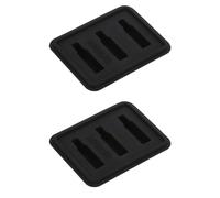 Hlxnyami 2X Ballate Acustiche Chitarra Classica Mute Pad Pratica Silicone Silenziatore per Chitarra Strumenti Musicali Guita Parti e Accessori