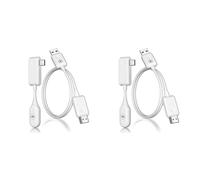 Hlxnyami 2X Kit Estensione Ricevitore Trasmettitore Wireless Compatibile 1080P@60HZ 50M Dongle Display Wireless per Telecamera TV