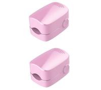 Hlxnyami 2X Mini Macchina per Fototerapia per Unghie Efficace Dispositivo di Rimozione Ricaricabile per Riparare I Danni Lampada Elettronica per La Pulizia Delle Unghie, Rosa