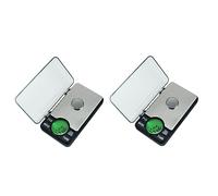 Hlxnyami 2X Precisione 600G / 0.01G Bilancia da Tasca Digitale Mini Gioielli Elettronici 0,01 Grammo Polvere Bilancia Pesatura Retroilluminazione Un Cristalli Liquidi