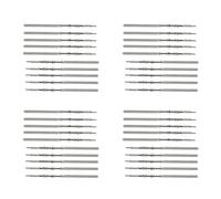 Hlxnyami 40PZ Movimento Orologio Stem Acciaio Kit Orologio di Parti NH35 NH36 NH38 NH39 Movimento Orologio Stem Pezzi di Ricambio