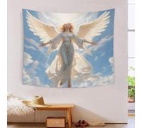 HLXZMCVBT Angel Stampa 3D Arazzo Da Parete Poster Ornamento Arte Murale Tapestry Accessori Divisori Arazzo Per Soggiorno Camera Da Letto 100cmx150cm