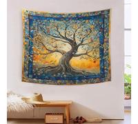HLXZMCVBT Tree of Life 4 Stampa 3D Arazzo Da Parete Poster Ornamento Murale Tapestry Accessori Divisori Arazzo Per Camera Da Letto, Soggiorno, Dormitorio E Camera Da Letto 150cmx200cm