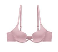 HLYLDL Reggiseno da Donna Profondo con Ferretto Multiuso Push Up Convertibile a Taglio Basso Tutti i Giorni Senza Cuciture