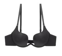 HLYLDL Reggiseno da Donna Profondo con Ferretto Multiuso Push Up Convertibile a Taglio Basso Tutti i Giorni Senza Cuciture