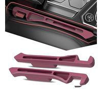 HLYZDBY 2 Pezzi Riempitivo per Sedili Auto per Lexus CT I Hatchback 2011-2018 2019 2020 2021 2022 2023 2024, Organizer per Sedili Auto Striscia A Prova di Perdite sul Lato Riempi-Fessura,C-Red
