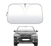 HLYZDBY Parasole Auto Parabrezza per Mazda Kai 2017 2018 2019 2020 2021, Titanio Argentato Pieghevole Parasole Protezione UV Riflettente Calore Copertura Parabrezza