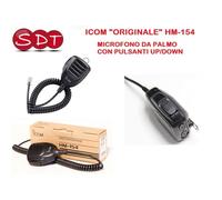 ICOM HM-154 Microfono da Palmo Originale con Pulsanti UP/Down