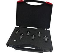 Hm / Hw-Abrundfräser-Satz 6-teilig IN Gambo 8mm Plastica, Professionale GUHDO
