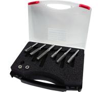 Hm / Hw-Bündigfräser -set 6 Pezzi IN Kunststoffbox Gambo 8 MM / 12mm GUHDO