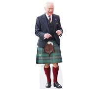 HM King Charles III (Kilt) a grandezza naturale