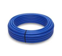 HM | Tubo Multistrato Coibentato | 16mm x 50MT, Blu, Multistrato | Guaina isolante, flessibile, resistenza a 10 bar | Per impianto idraulico e riscaldamento acqua calda fredda