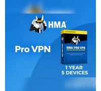 HMA! Pro VPN (1 Year / 5 Devices) Key - GLOBAL