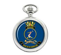 Hmas Adelaide Reale Australiano Blu Scuro Orologio da Tasca