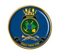 Hmas Ararat Reale Australiano Blu Scuro Spilla