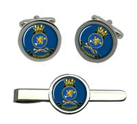 HMAS Melville Royal Australian Navy Gemelli E Fermacravatta Set
