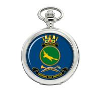 Hmas Platypus Reale Australiano Blu Scuro Orologio da Tasca