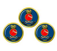Hmas Vendetta Rosso Reale Australiano Blu Scuro Palla da Golf Marcatori