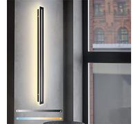 HMASNSEIY Applique da Parete a LED - Illuminazione a Parete Lunga in Bianco Caldo/Bianco Neutro/Bianco Freddo per Soggiorno, Hotel, Camera da Letto, corridoio