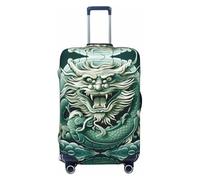 Hmbgfw Giant Dragon Soars - Copertura protettiva per valigie da viaggio, adatta per valigie da 45-81 cm, accessori da viaggio, nero, Small