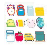 HMCEY 12 Pezzi Block Notes Bambini,Sticky Notes Cute,Blocchetti Memo Adesivi,Mini Foglietti Adesivi,Note Adesive Colorate,Blocco Appunti Adesivo,Note Appiccicose,Segnapagina Adesivo per Ufficio