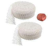 HMCEY 2 Pezzi Rete per Arrosti di Carne 2 M,Rete Alimentare per Salumi Elastica,Retes da Forno per Arrosti,Retes Carne per Conservare,Reti Alimentare per Barbecue per Friggere e Cucinare La Carnes