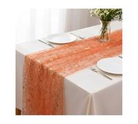 HMCEY Runner Tavola Tulle 70 X 300 CM,Runner Tavola Brillantini da Esterno,Table Runners Tavolo Natalizio,Runners Tavolo Moderno,Centrino Tavolos Cucina EleganteDecorazione per Feste di Compleanno