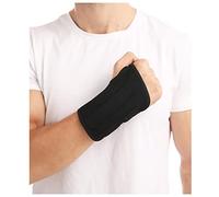 HMCEY Tutore Tunnel Carpale Sinistro Notturno Polsiera Tunnel Carpale da Lavoro Traspirante Tutore Polso Tunnel Carpale Supporti per Mano e Polso Elastica Fascia per Polso Tendinite,Artrite,Nero-L/XL