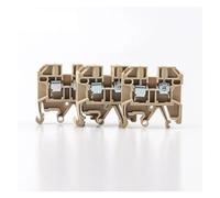 HMCOCOOFM 100 pezzi di morsettiere for guida DIN SAK-2.5EN connettori con collegamento a vite conduttori SAK2.5EN filo conduttore 10 pezzi