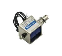 HMCOCOOFM Modulo elettromagnete a solenoide a telaio aperto tipo push-pull da 10 mm 20 N JF-0826B 12 V/2 A reset 10 mm