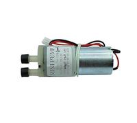 HMCOCOOFM Pompa dell'acqua a membrana autoadescante con avviamento elettronico da 370 mm, piccola, CC 12V, pompa di controllo del flusso dell'acqua, testa della pompa da 27 mm